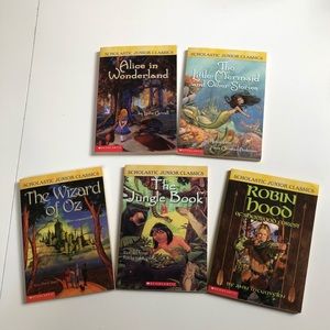 5 Scholastic Junior Classics